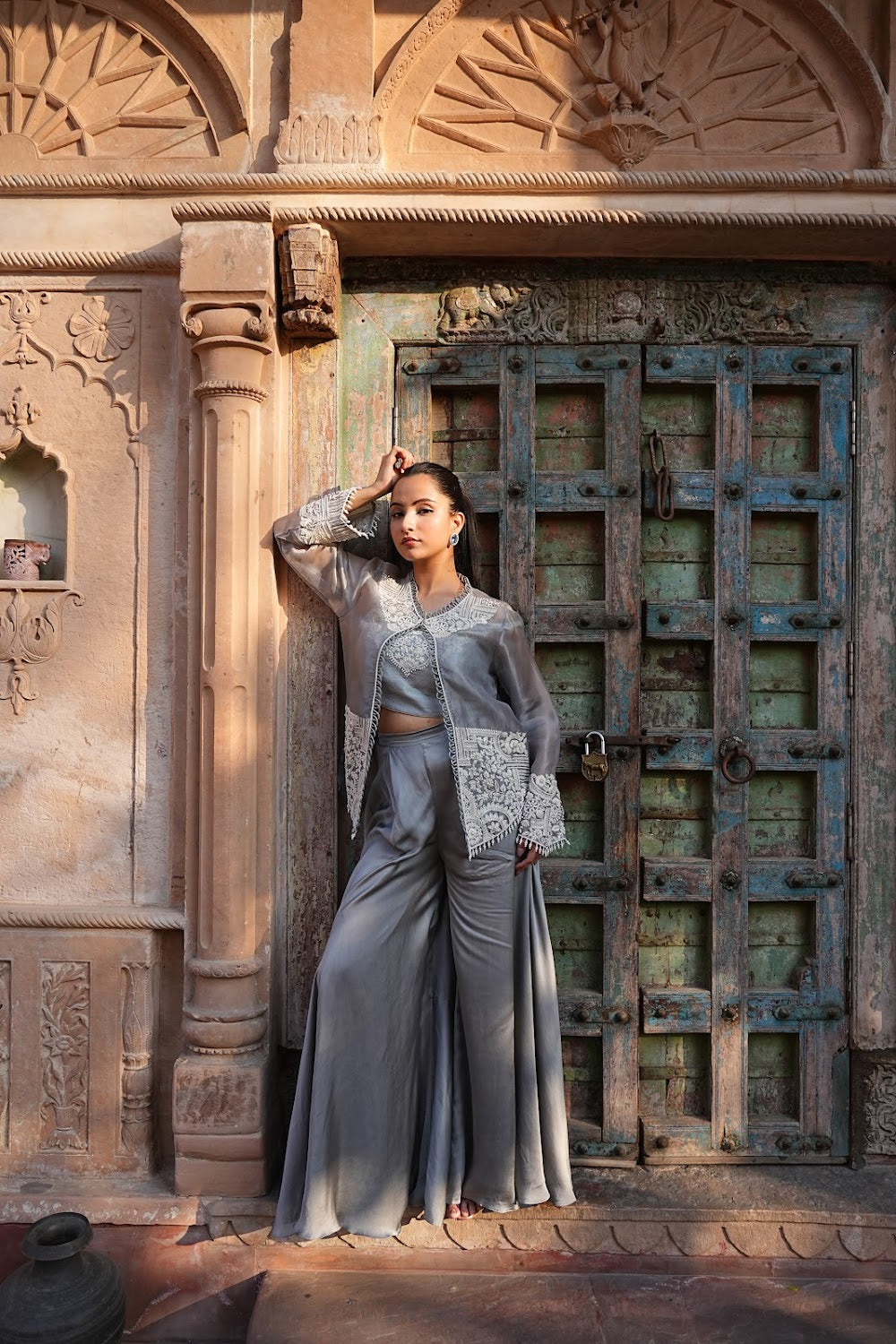 Silsila Grey Co-ord Set