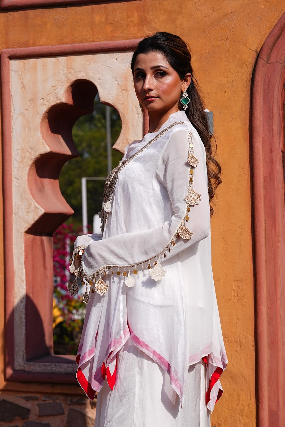 White Cape Set - View 4
