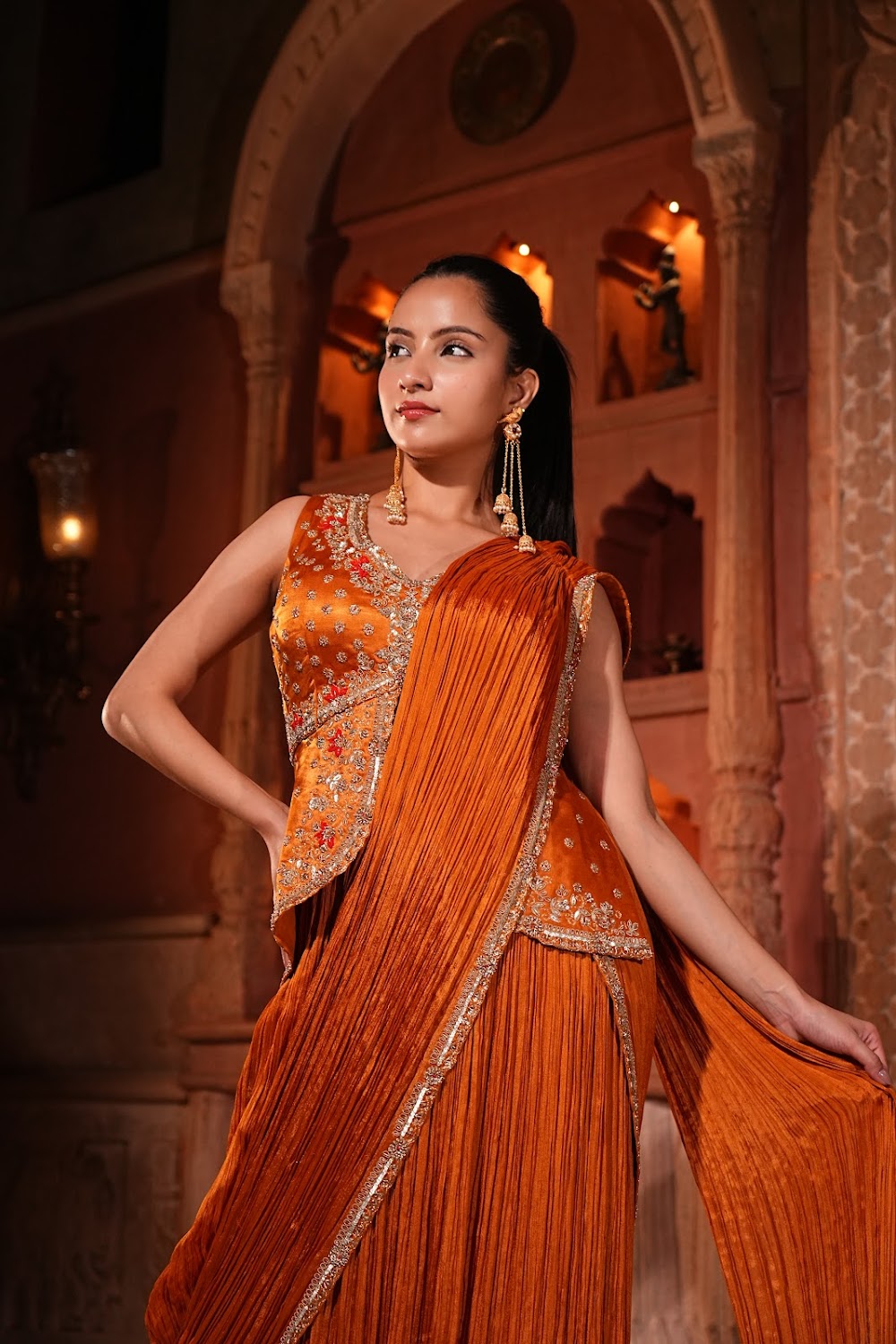 Dark Romance Saree - View 5