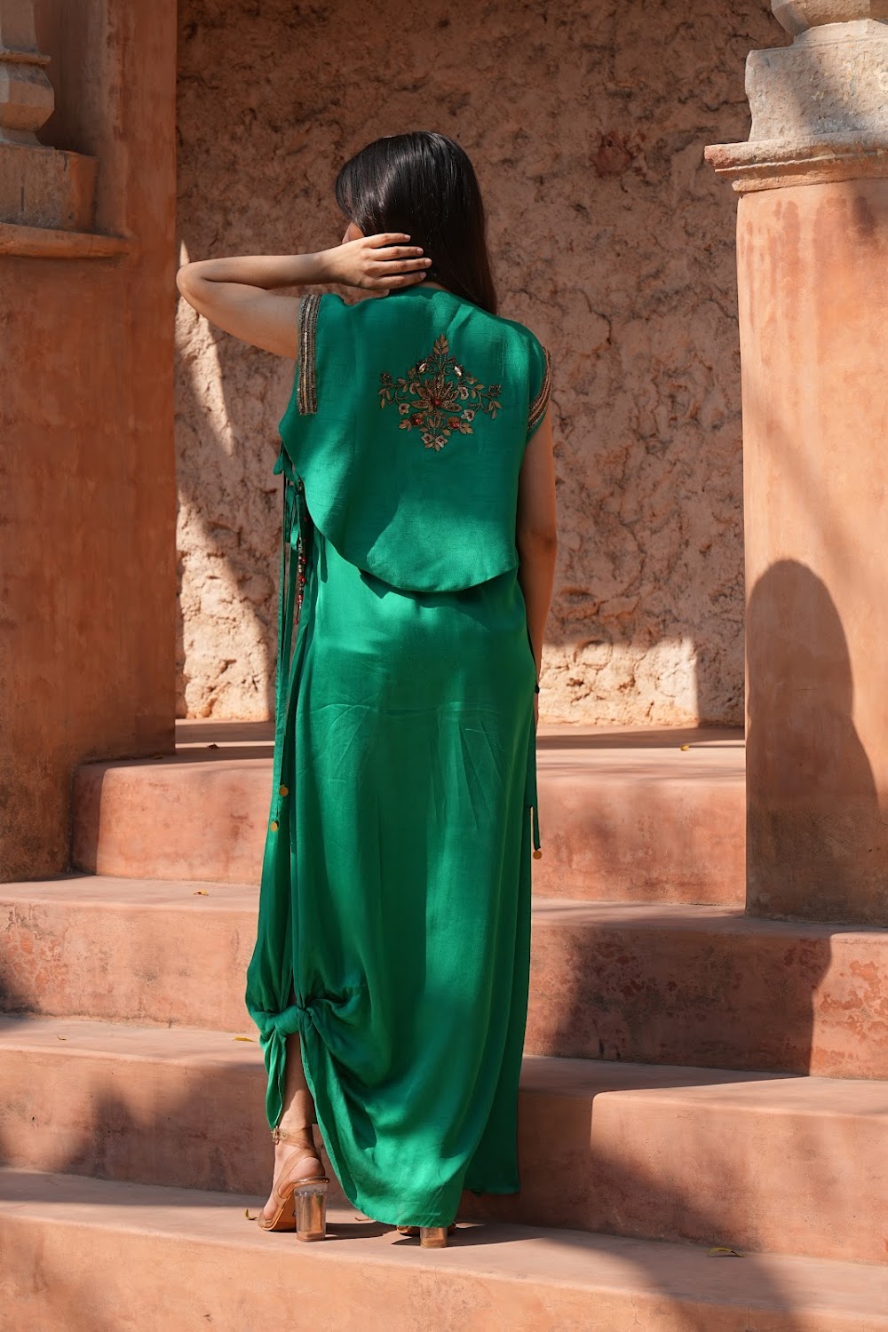 Mehrish Noir Dress - View 2