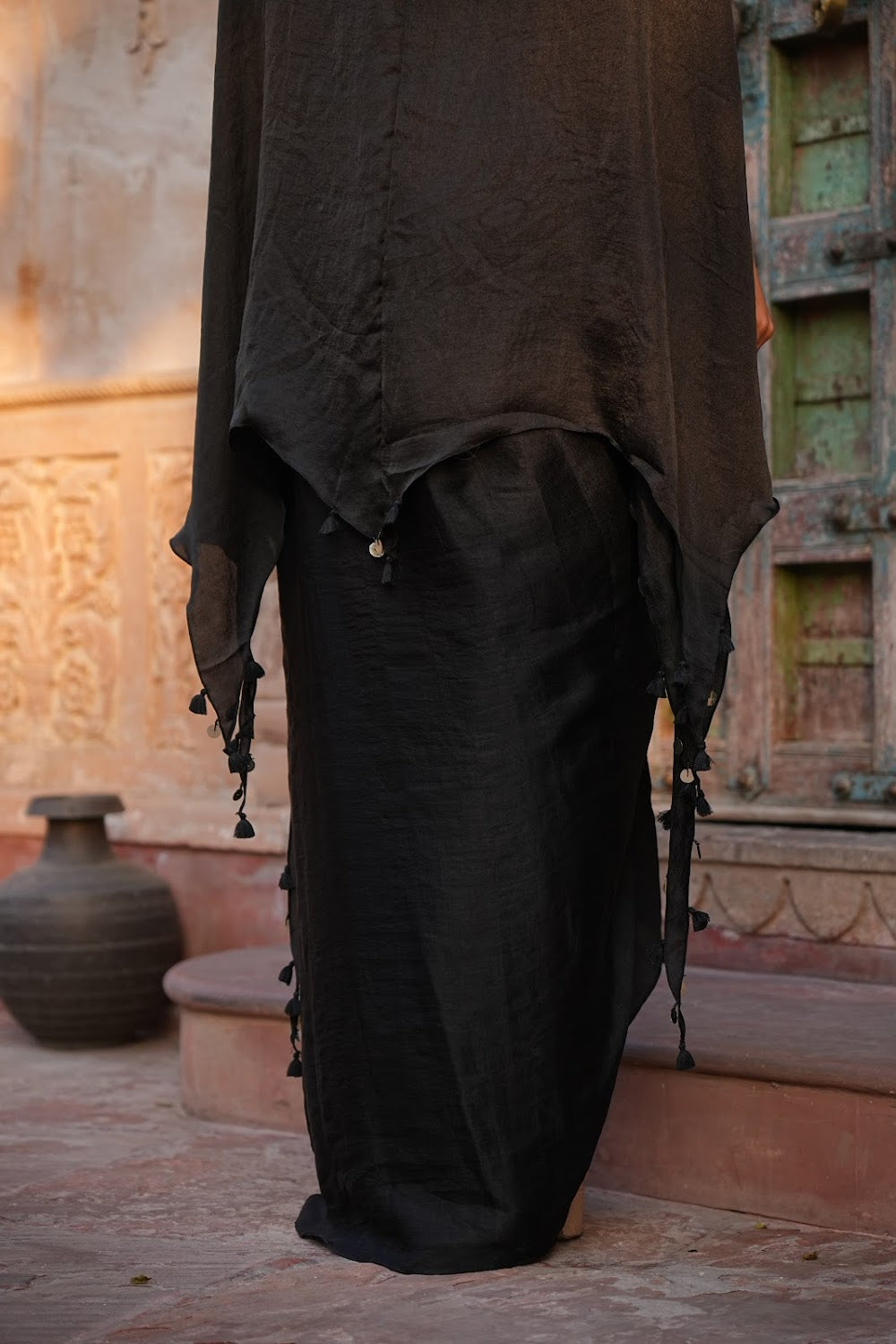 Laila Cowl Set by Bhawika Sachdeva - view 5