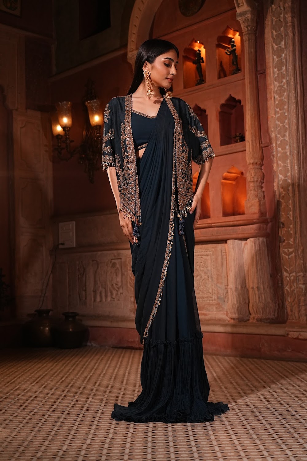 Moonlit Muse Saree