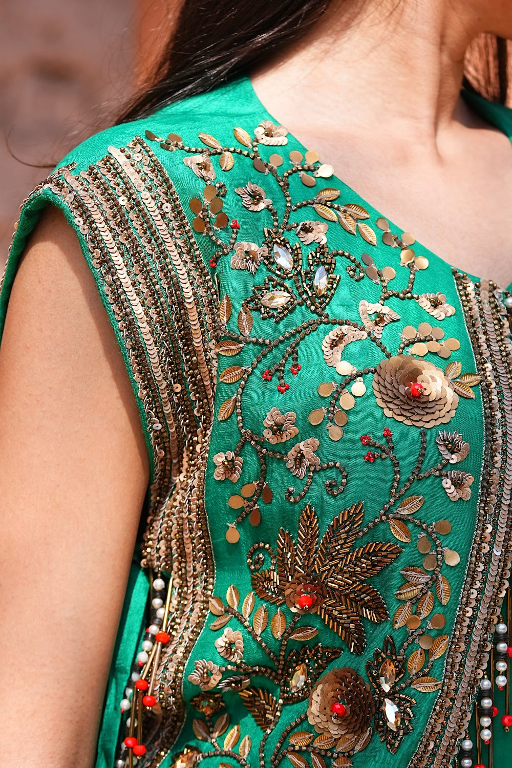 Mehrish Noir Dress - View 4