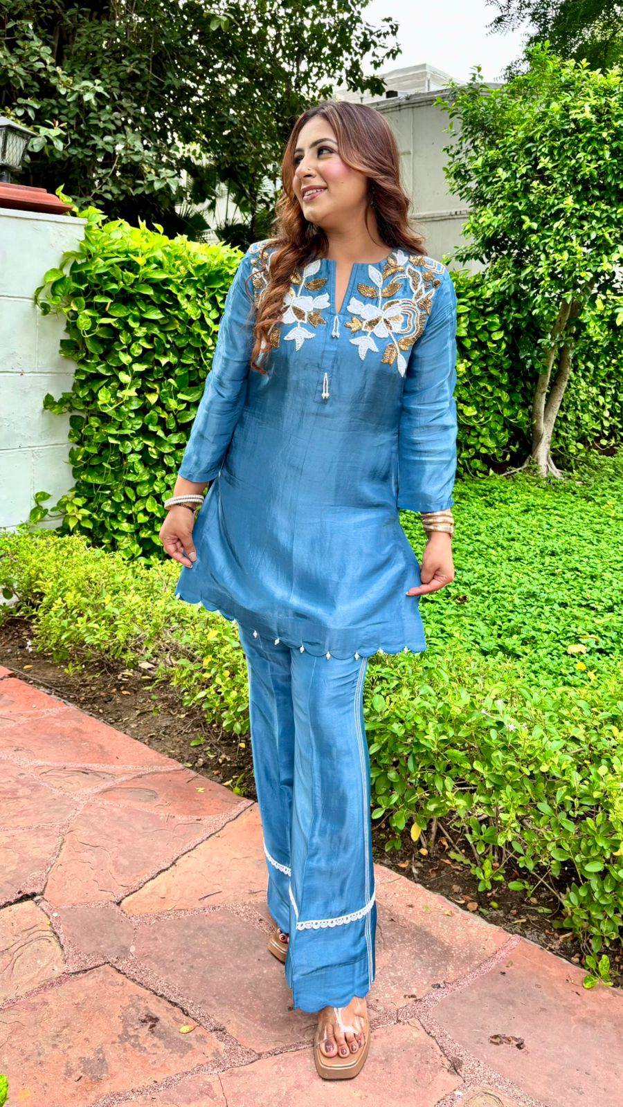 Celeste Cutwork Kurta Set