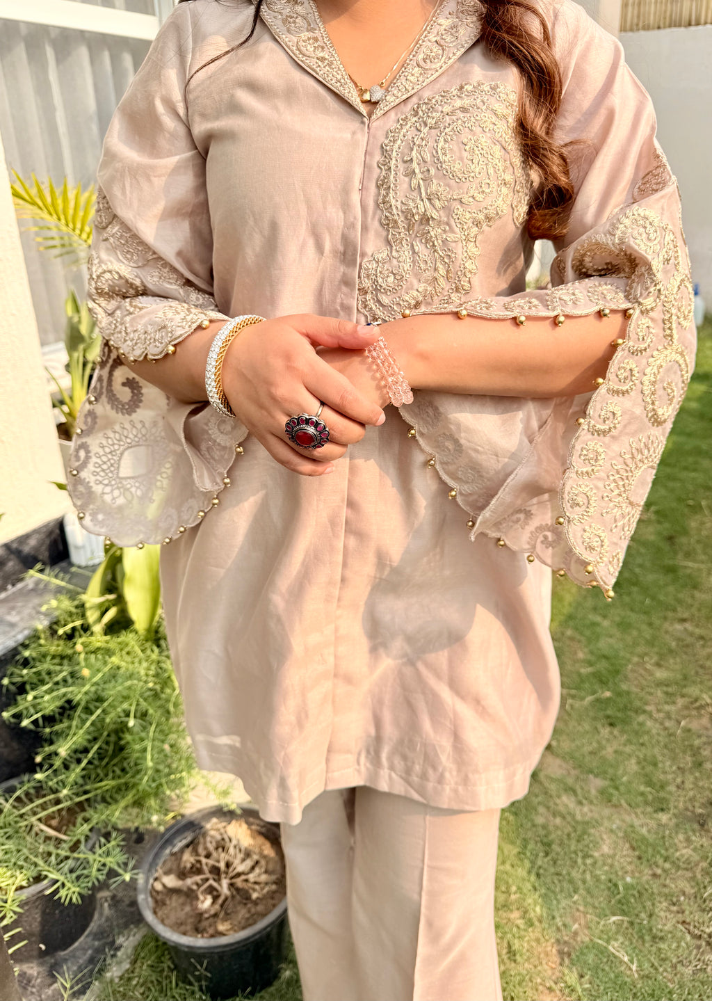 Chanderi Co-ord Set