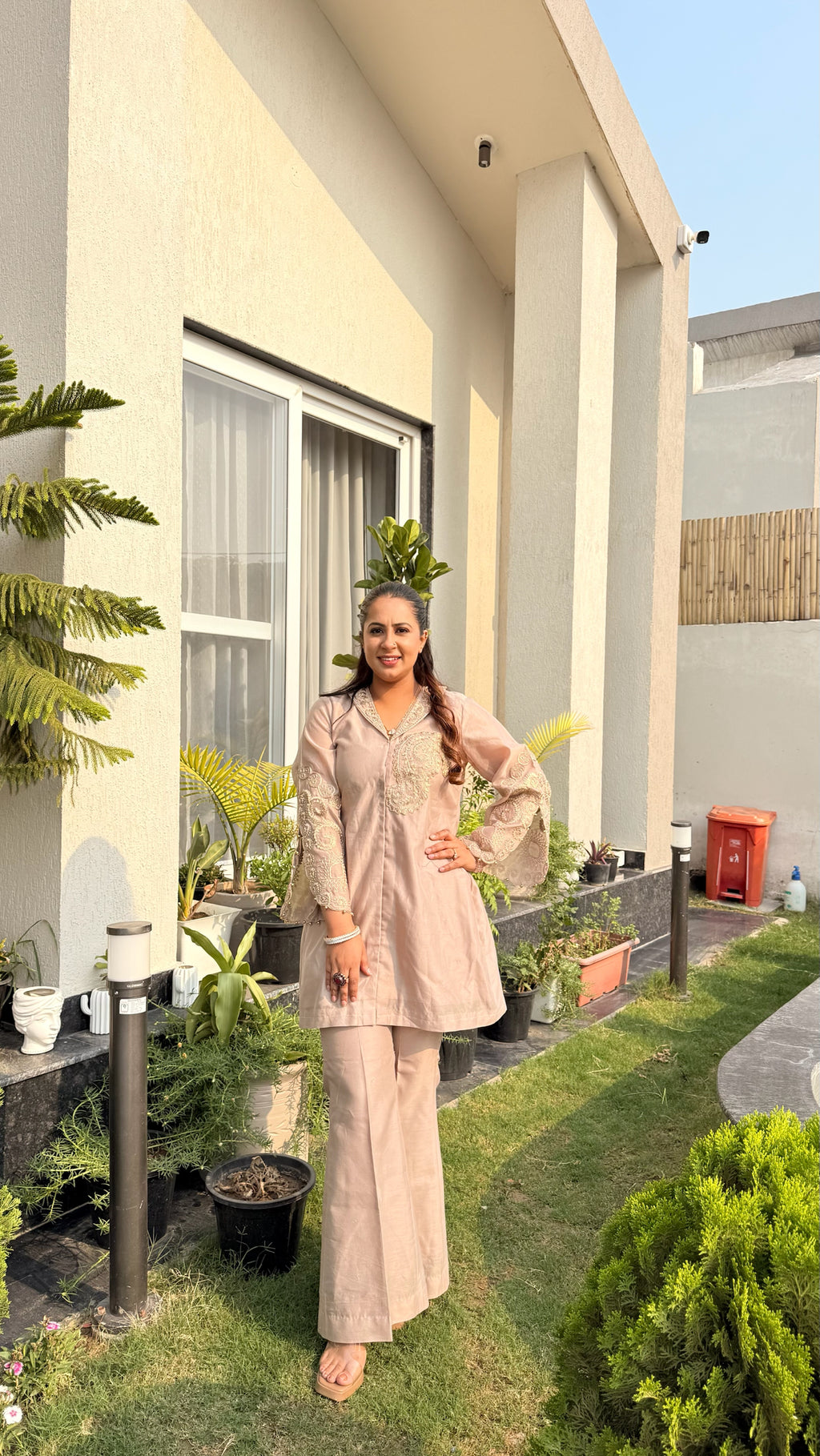 Chanderi Co-ord Set