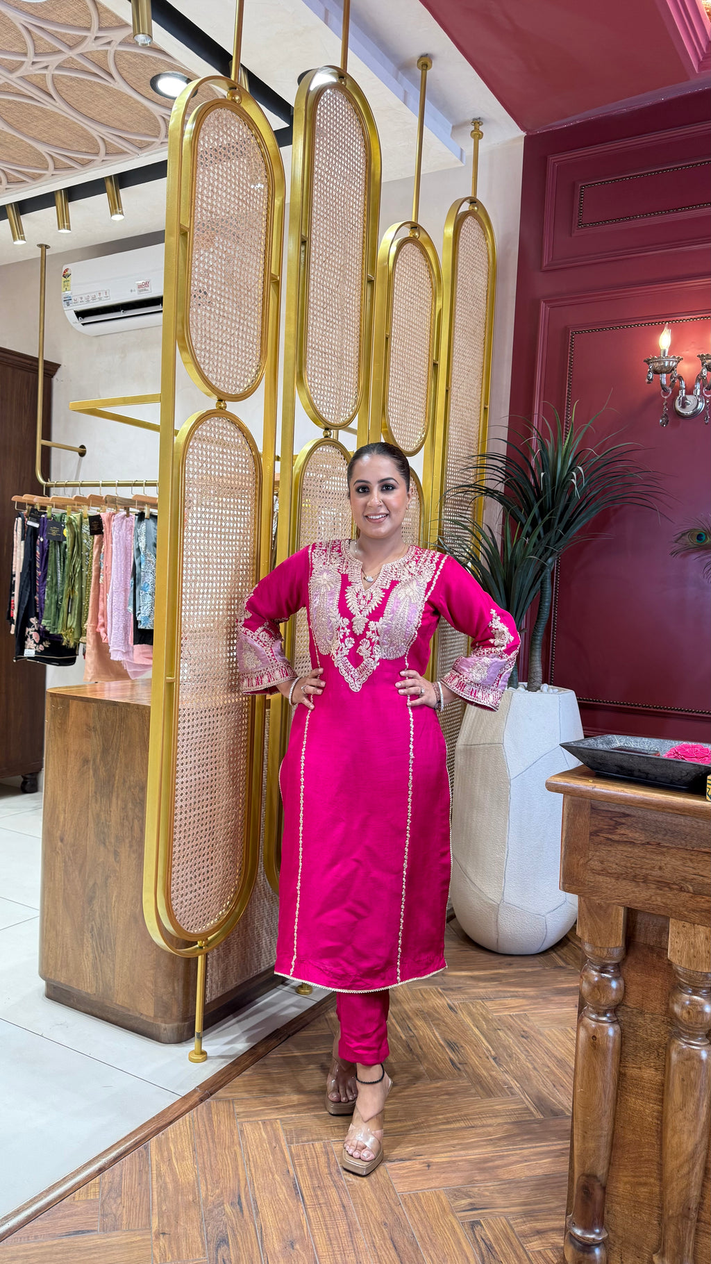 Dori Silk Suit