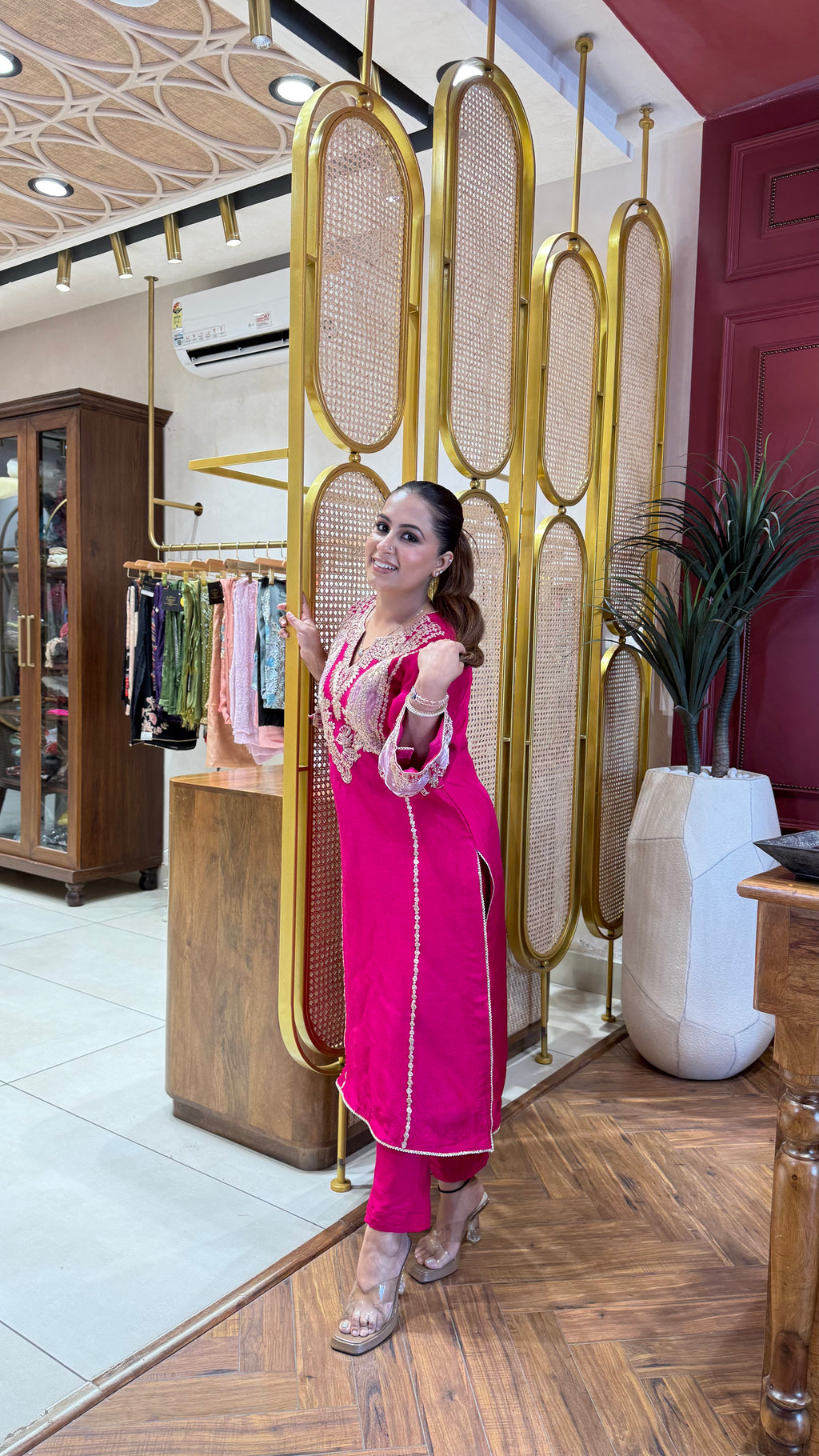 Dori Silk Suit
