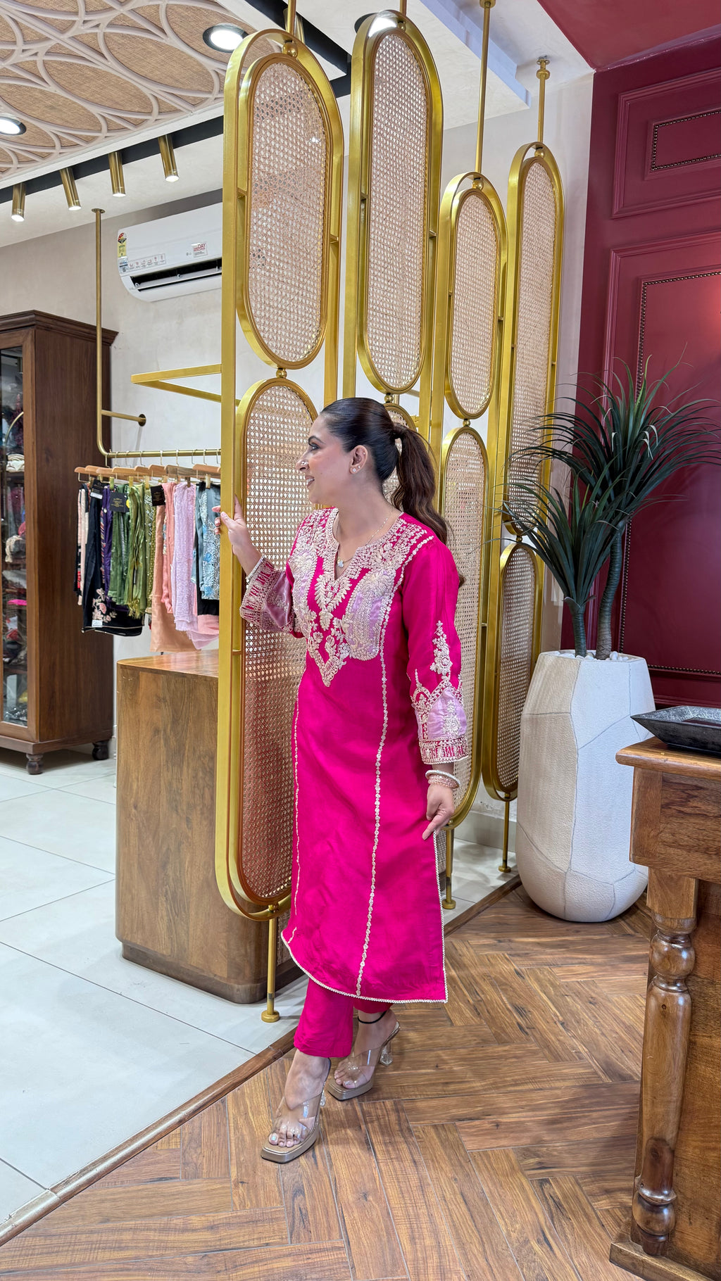 Dori Silk Suit