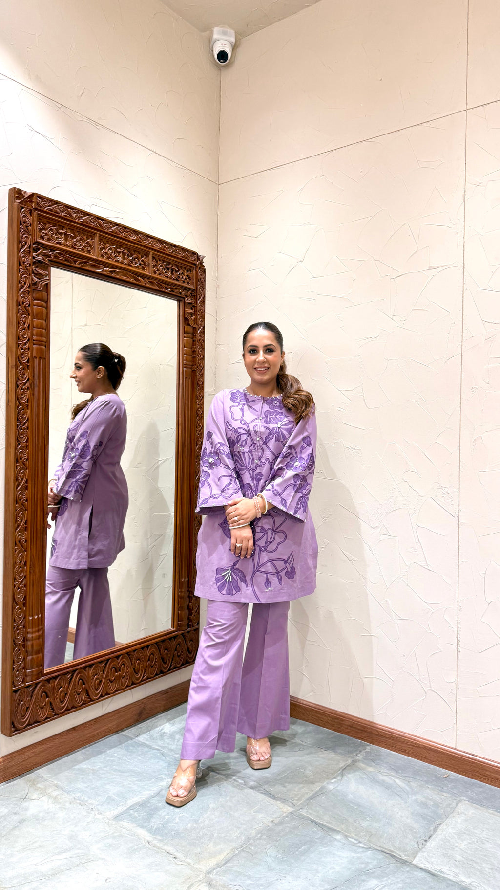 Lavender Bloom Cotton Coord