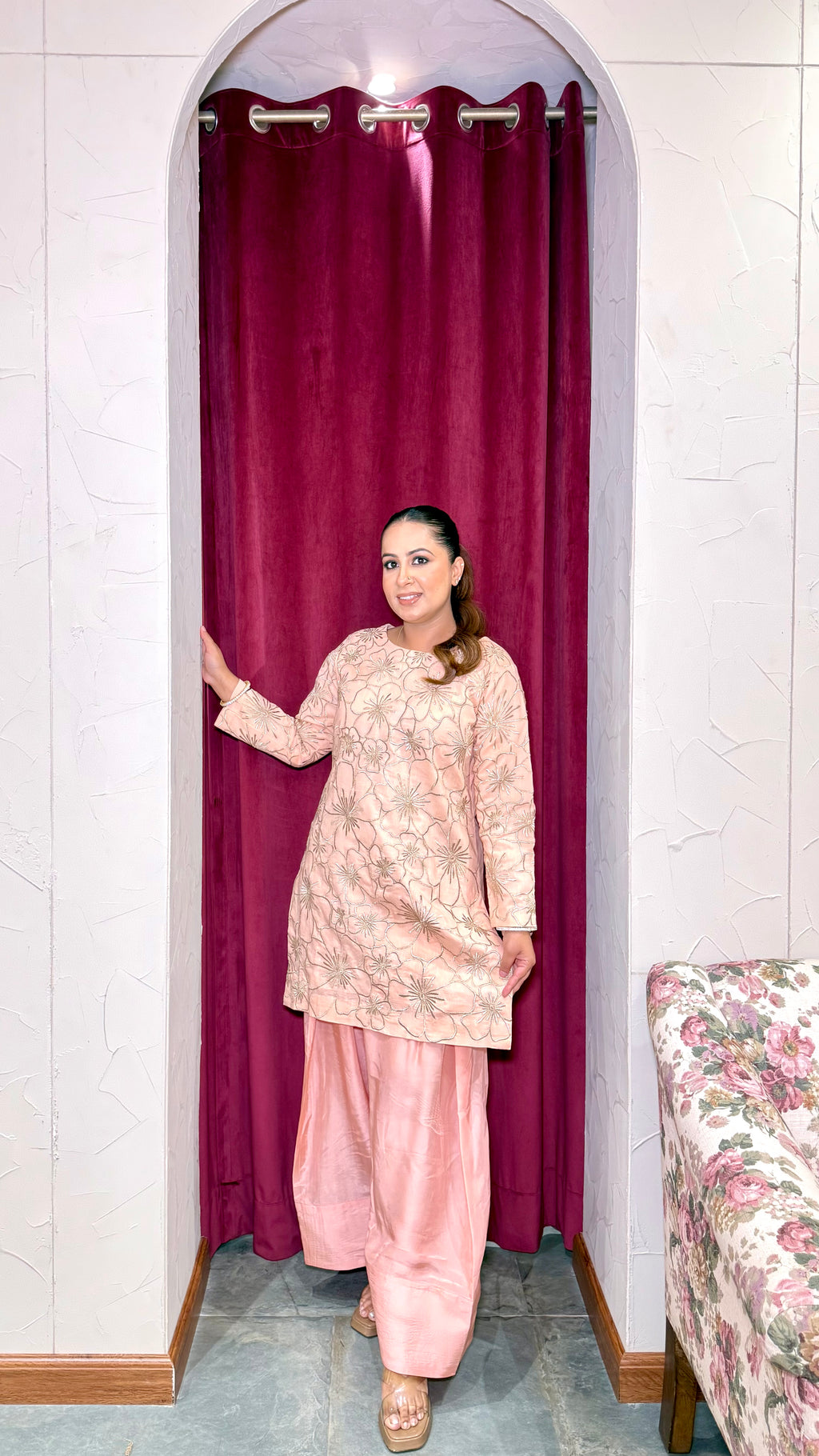 Noor Chanderi Zari Ensemble