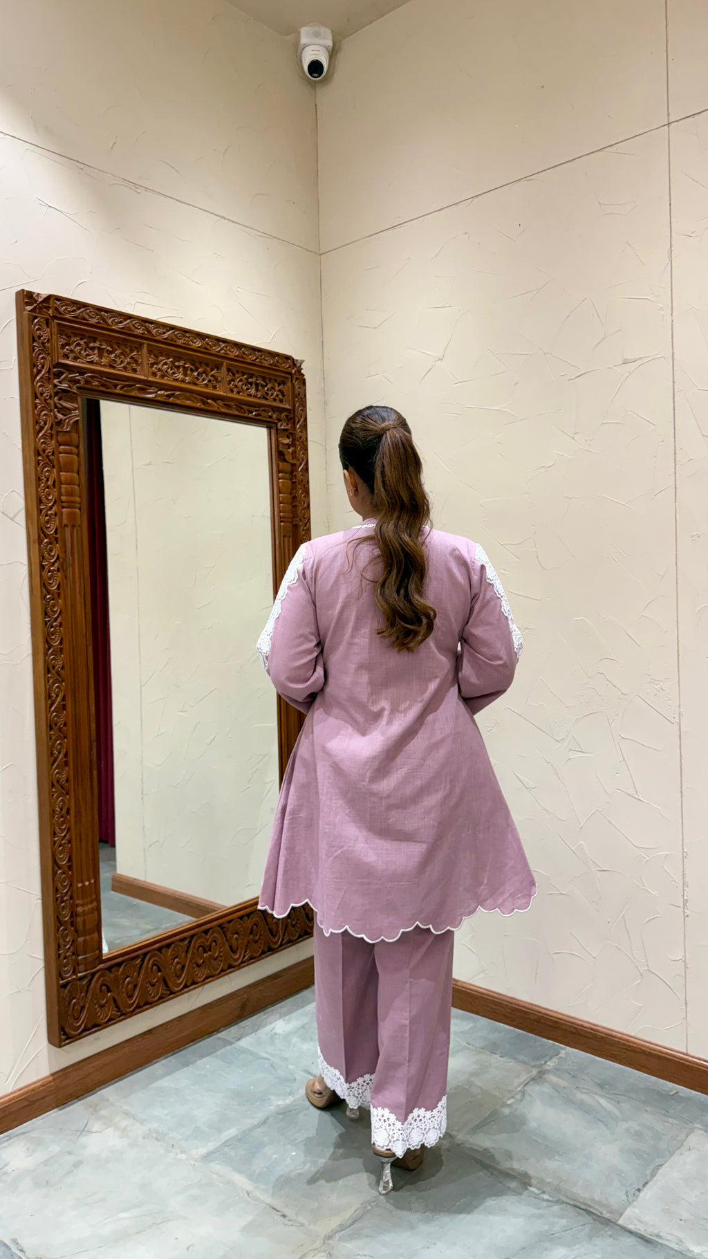 Ivory Cutwork Co-ord