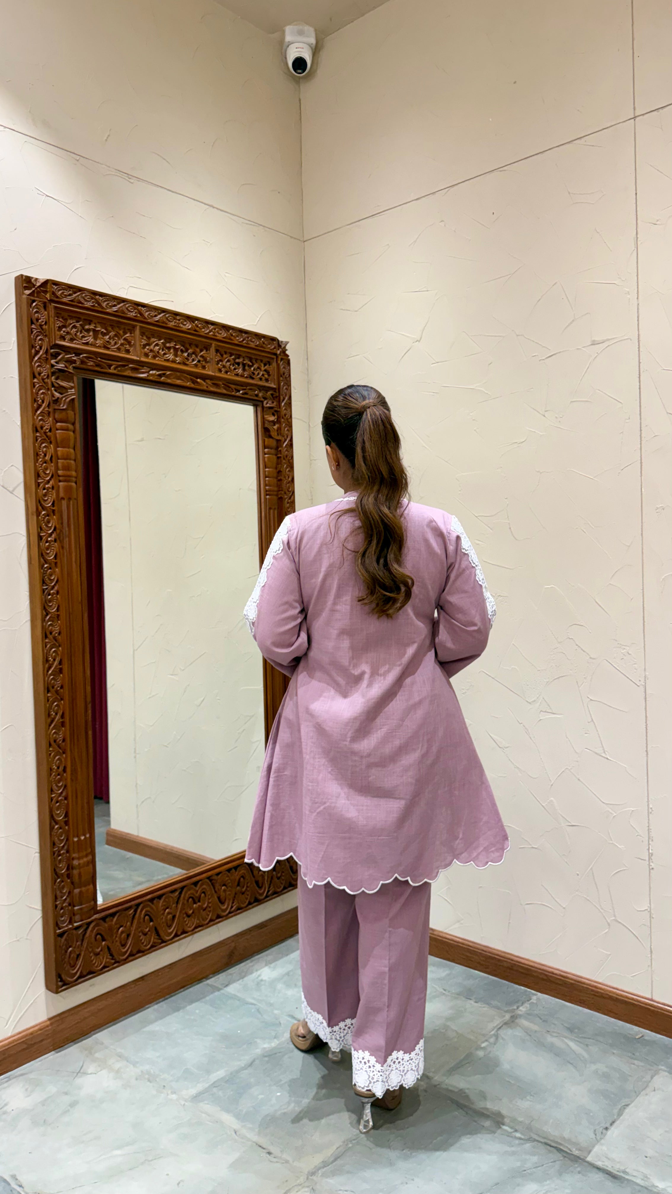 Ivory Cutwork Co-ord
