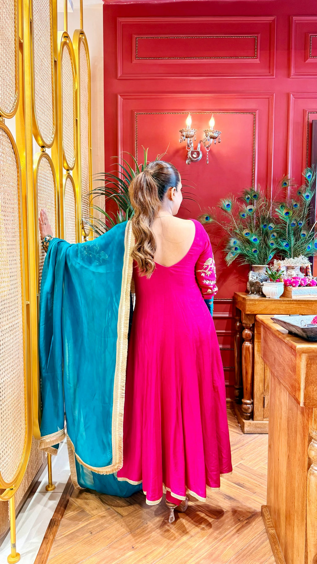 Summer Silk Anarkali