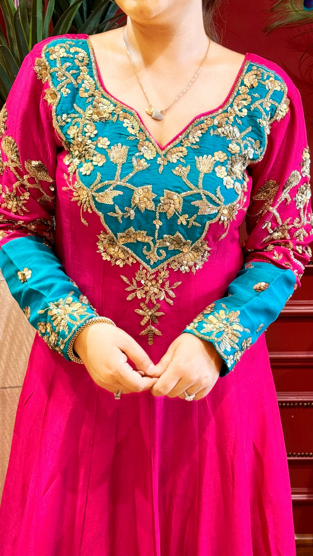Summer Silk Anarkali