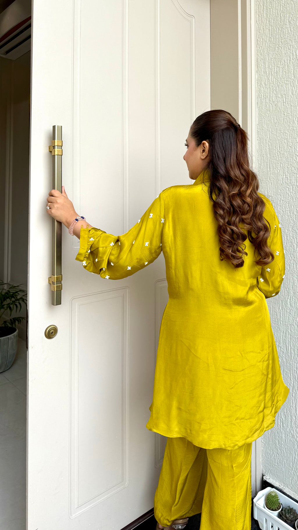 Zest Bloom Crepe Co-ord