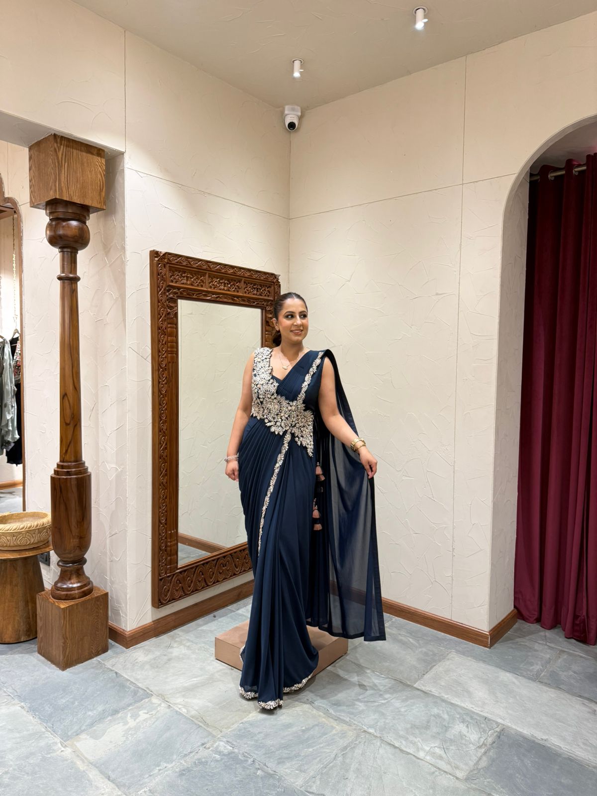 Lycra Net Saree