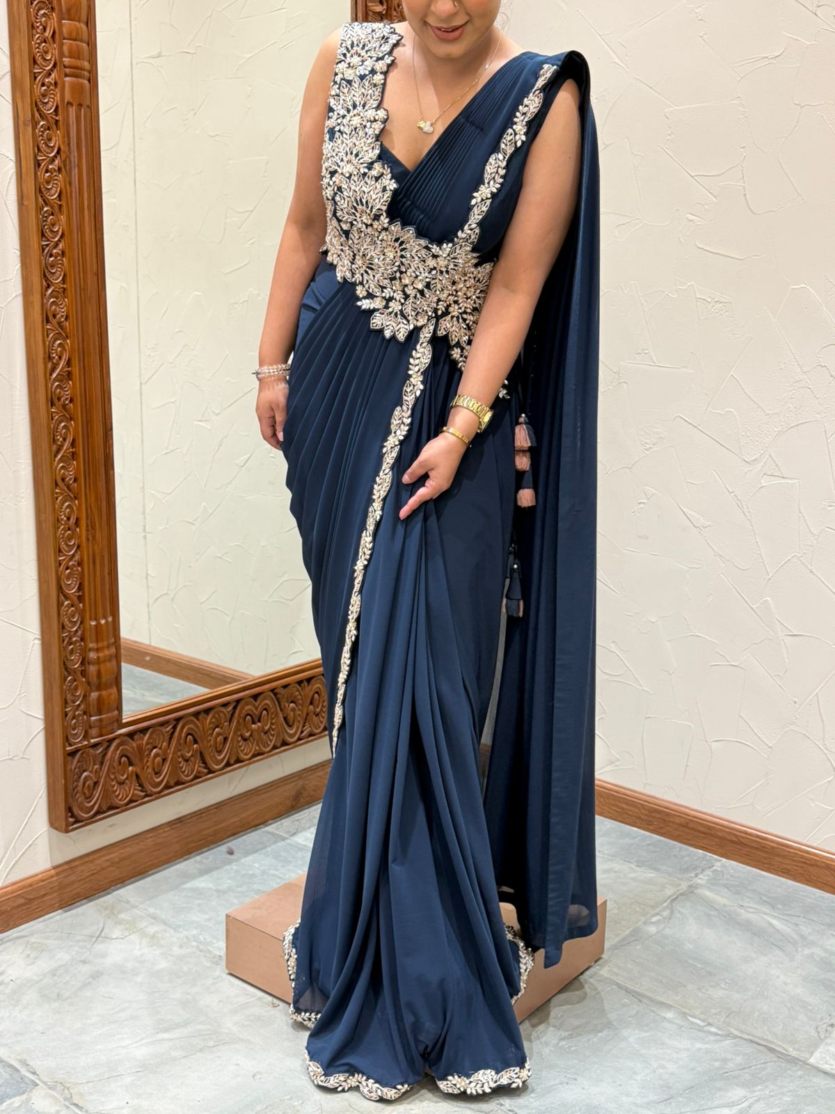 Lycra Net Saree