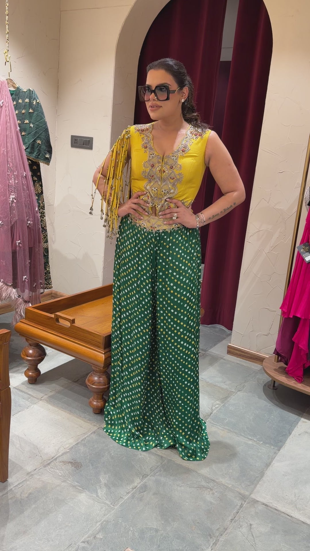Bandhani Co-ord Set