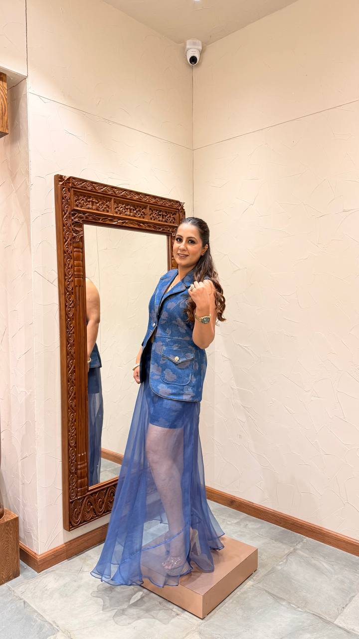 Azure Bloom Co-ord Set